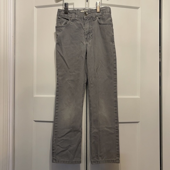 Boys 7 long sleeved shirt and jeans set - Picture 3 of 6